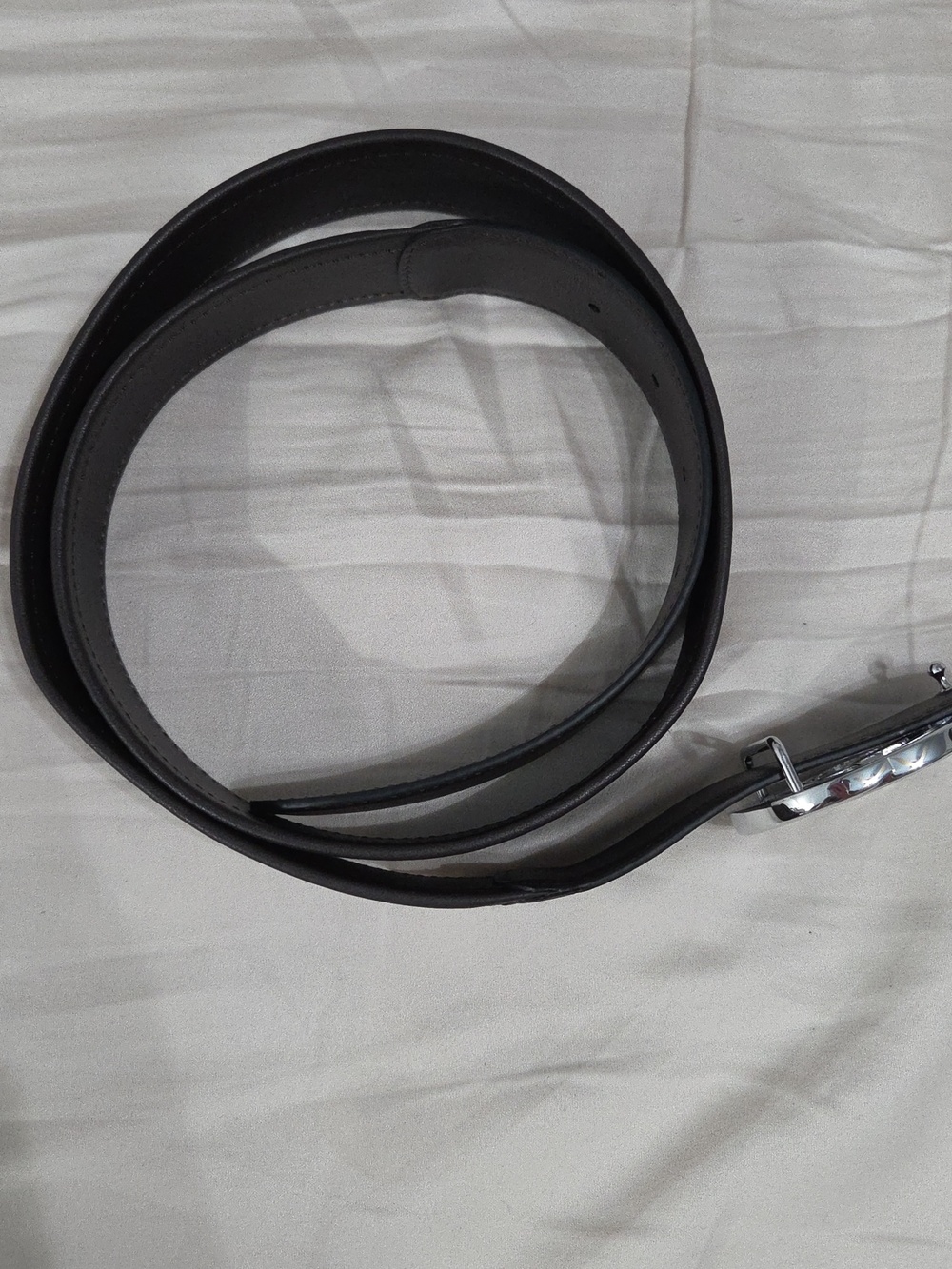 Gucci Green Red Reversible Belt with Silver Double G Buckle - Picture 16 of 16